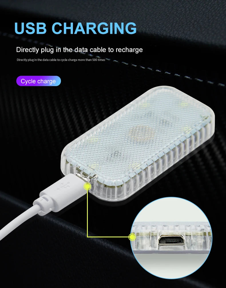 Nexa USB Rechargeable Car Interior Touch Light