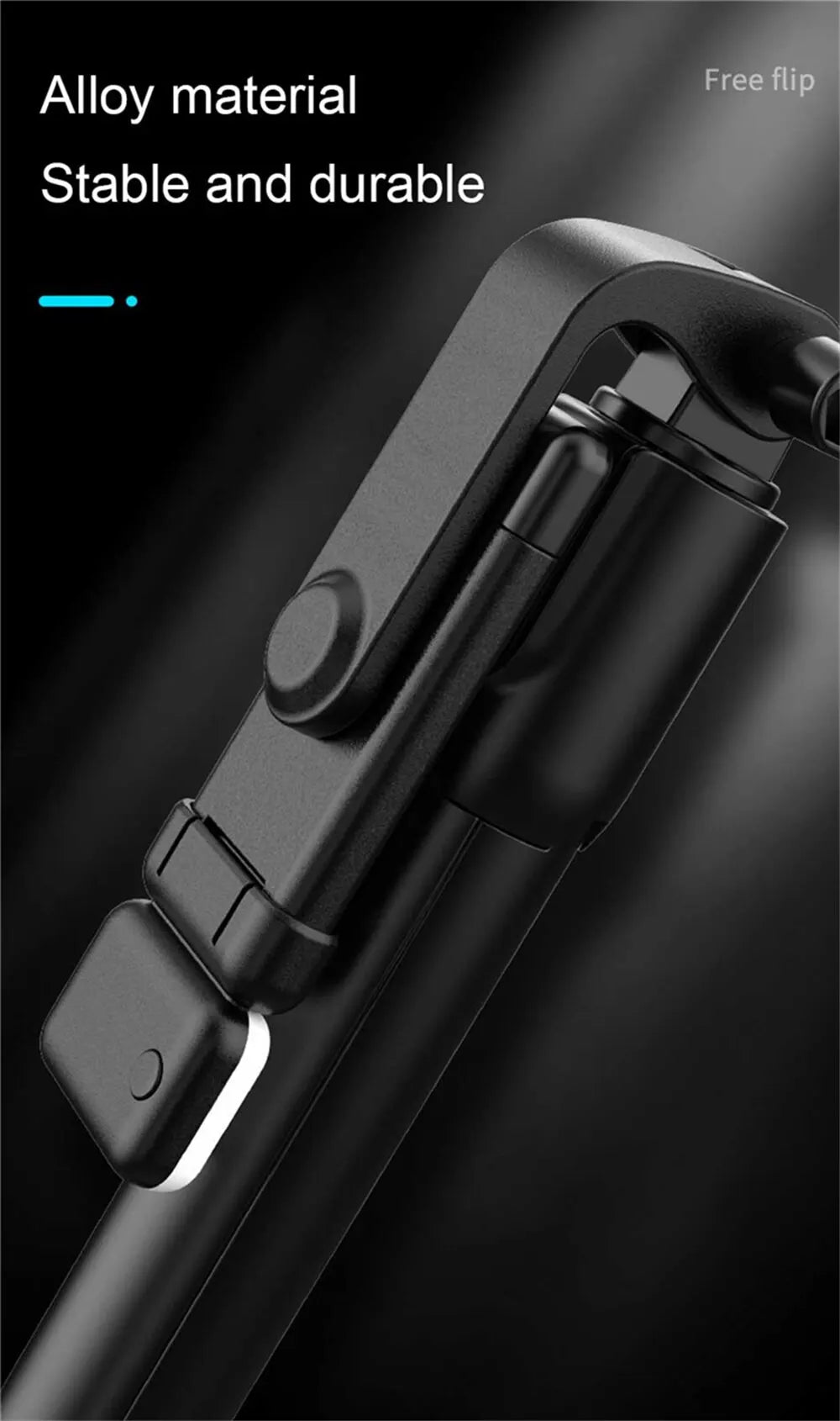 Nexa Bluetooth Selfie Stick Tripod with LED Fill Light