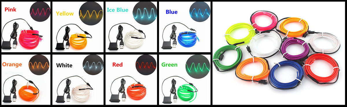 Nexa 5 m Car Interior Ambient LED Strip
