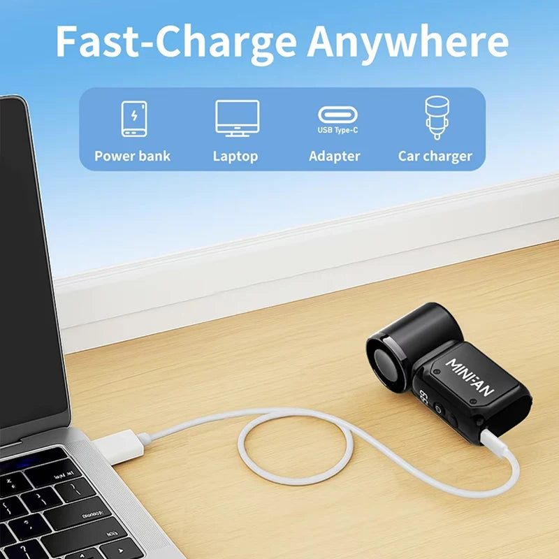 Nexa Portable USB Rechargeable Mini Fan
