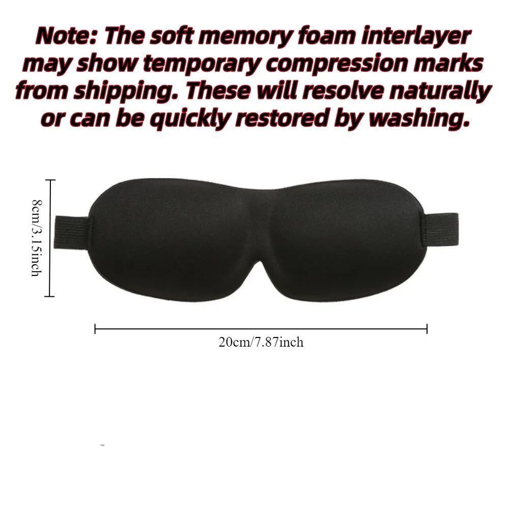 Nexa 3D Contoured Memory Foam Sleep Mask