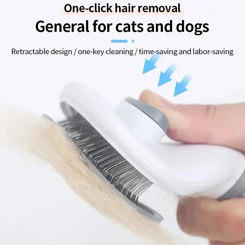 Nexa Self-Cleaning Pet Grooming Brush