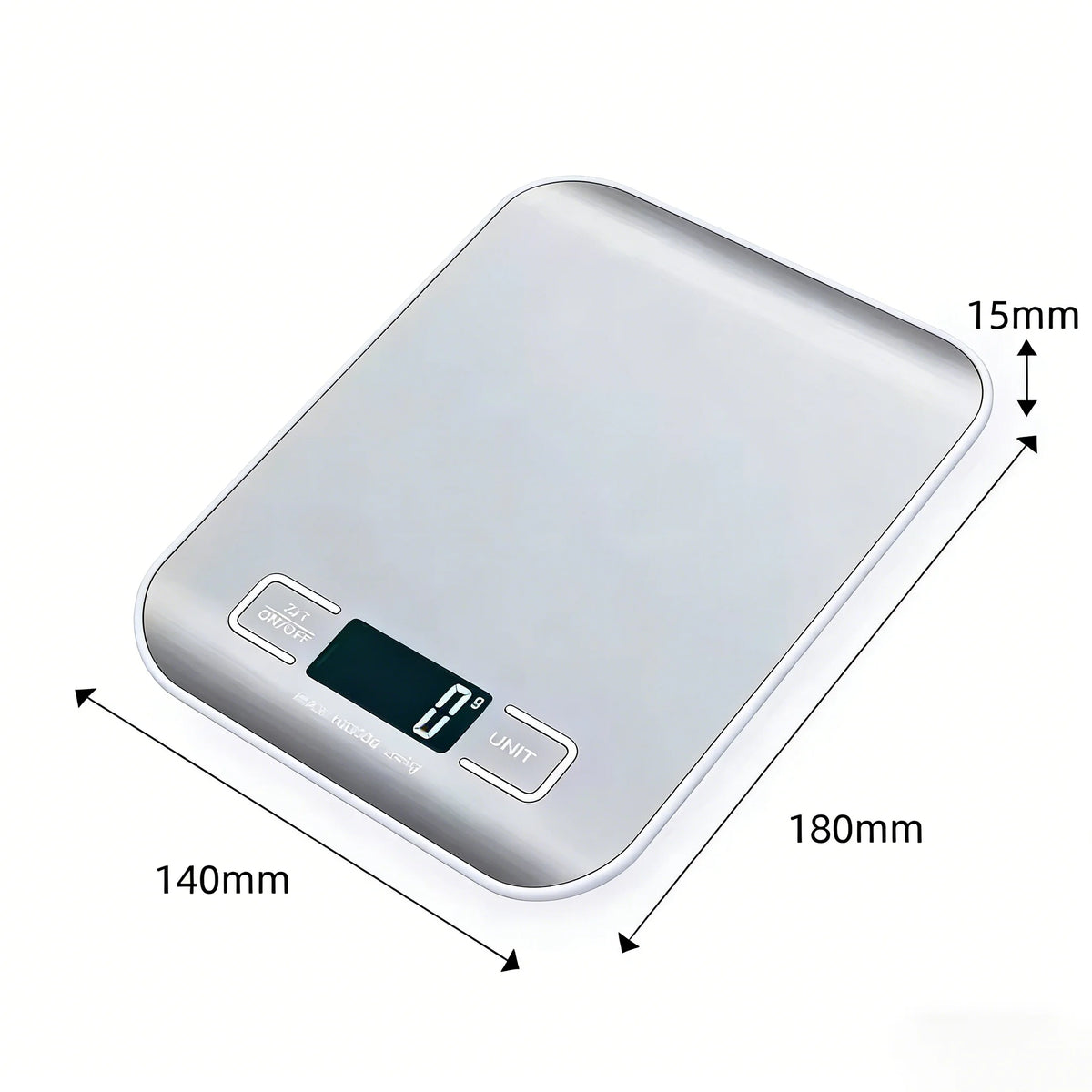 Nexa Digital Kitchen Scale with LED Display
