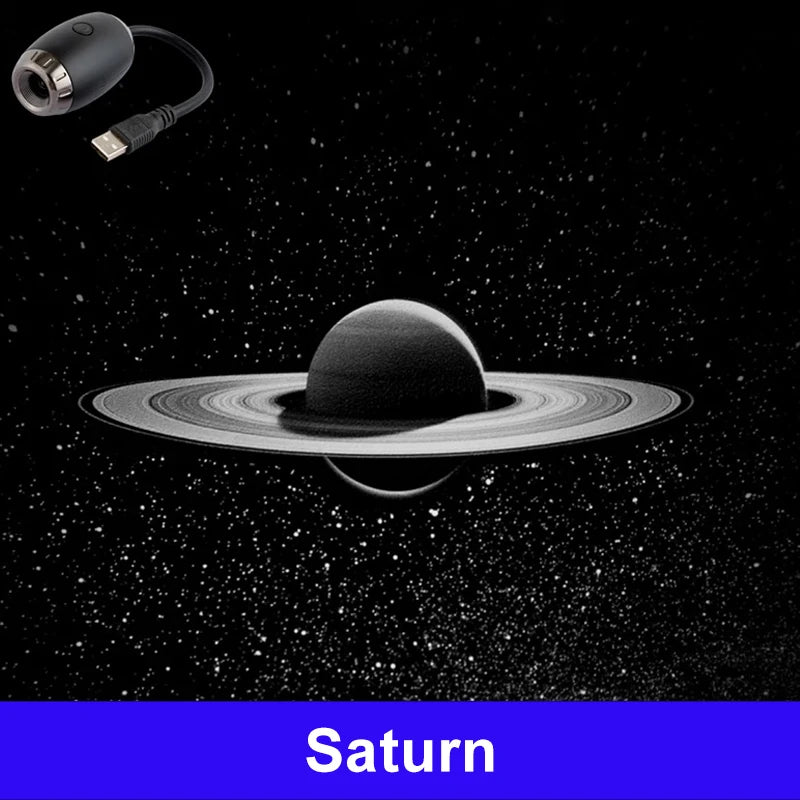 Nexa Saturn Galaxy Projector Night Light