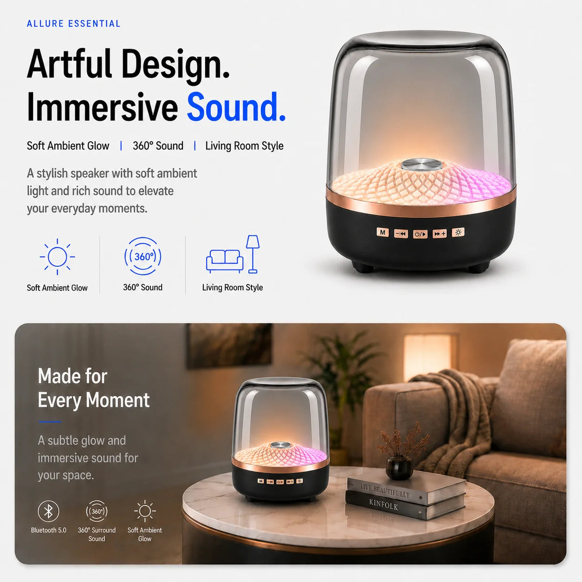 Nexa Portable Bluetooth Soundbar Speaker