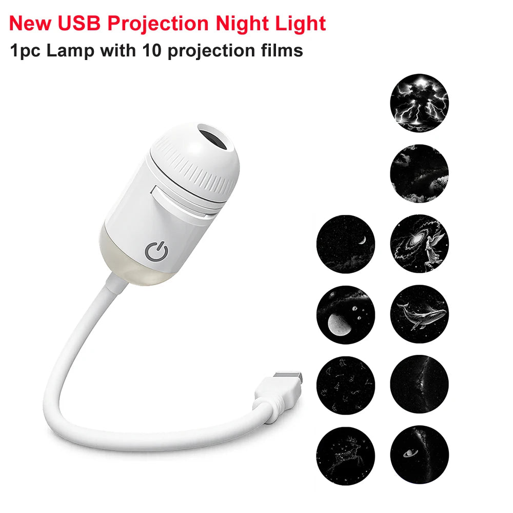 Nexa Saturn Galaxy Projector Night Light