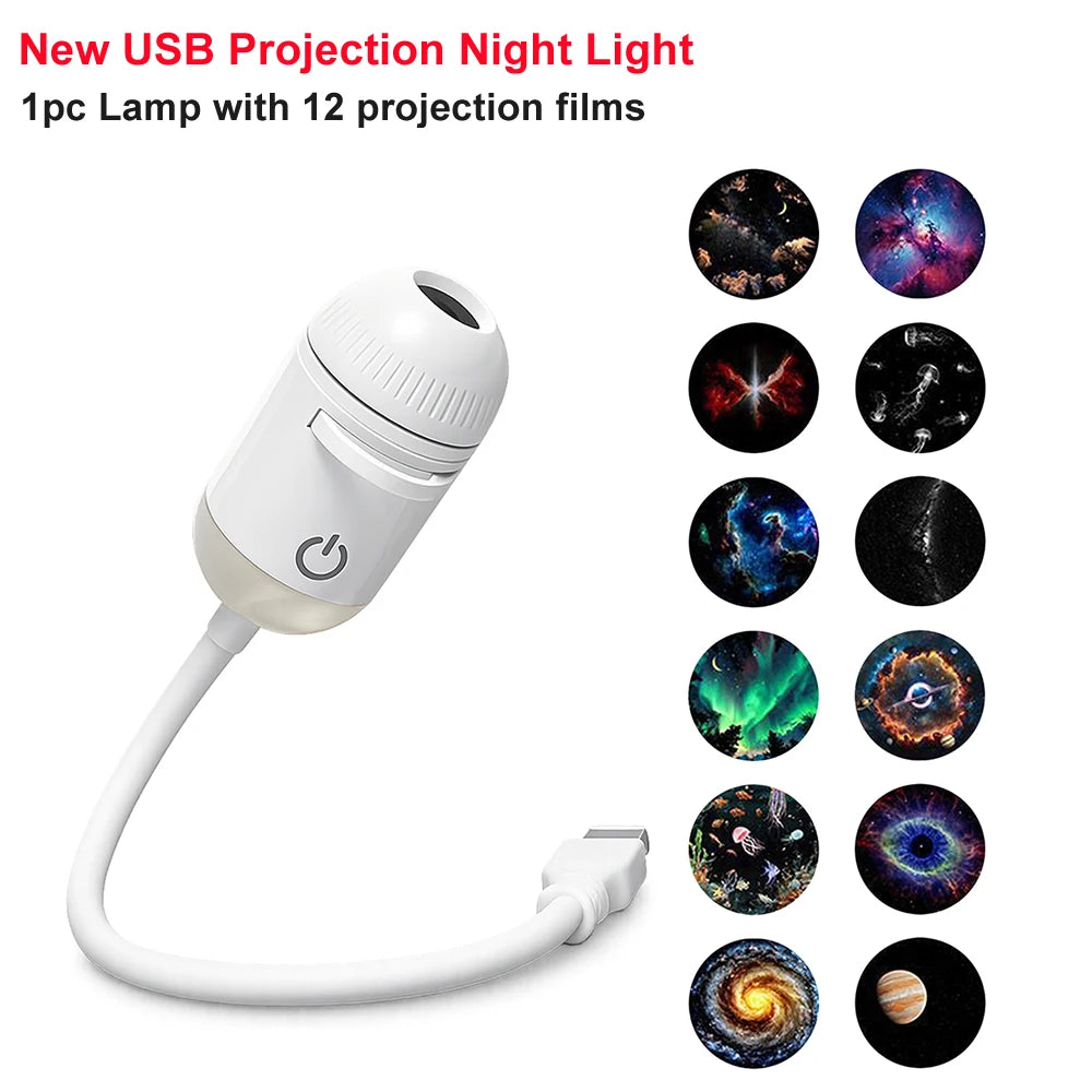 Nexa Saturn Galaxy Projector Night Light