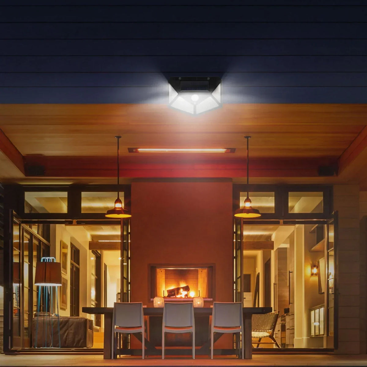 Nexa Solar Outdoor LED Spotlight with Motion Sensor