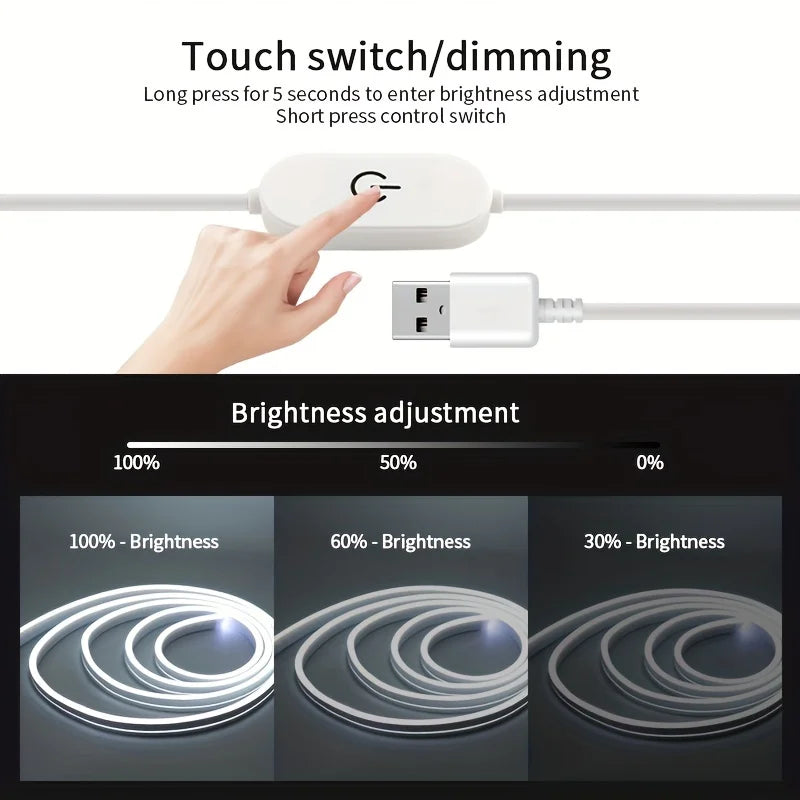 Nexa Flexible USB Neon LED Strip Light