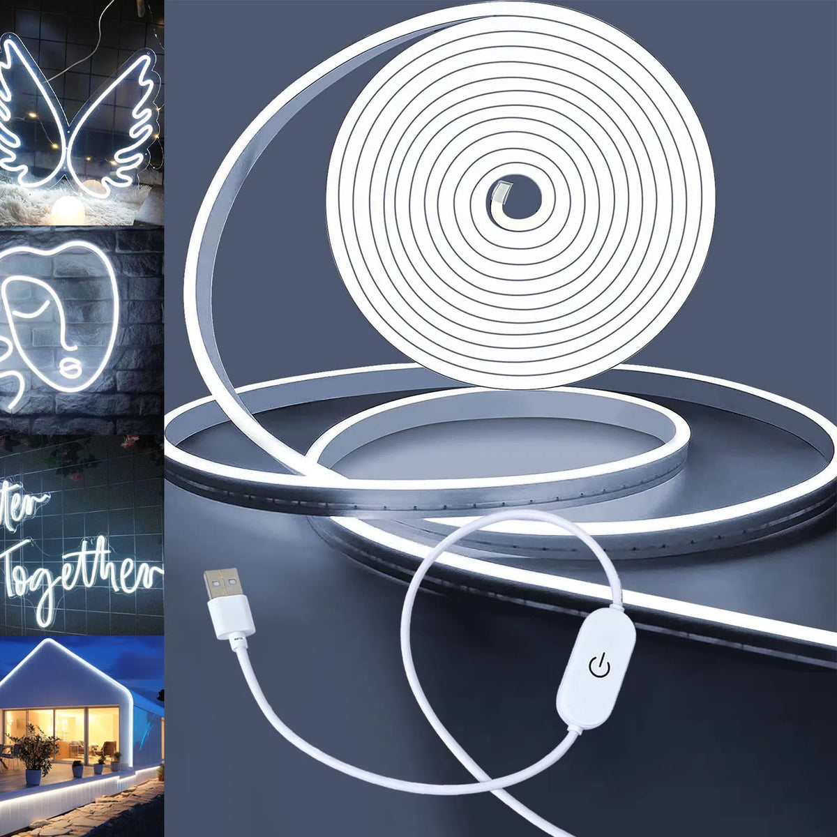 Nexa Flexible USB Neon LED Strip Light