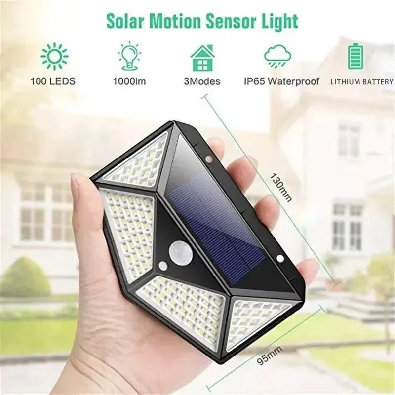 Nexa Solar Outdoor LED Spotlight with Motion Sensor