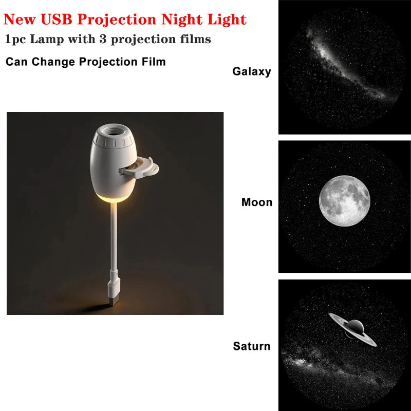 Nexa Saturn Galaxy Projector Night Light