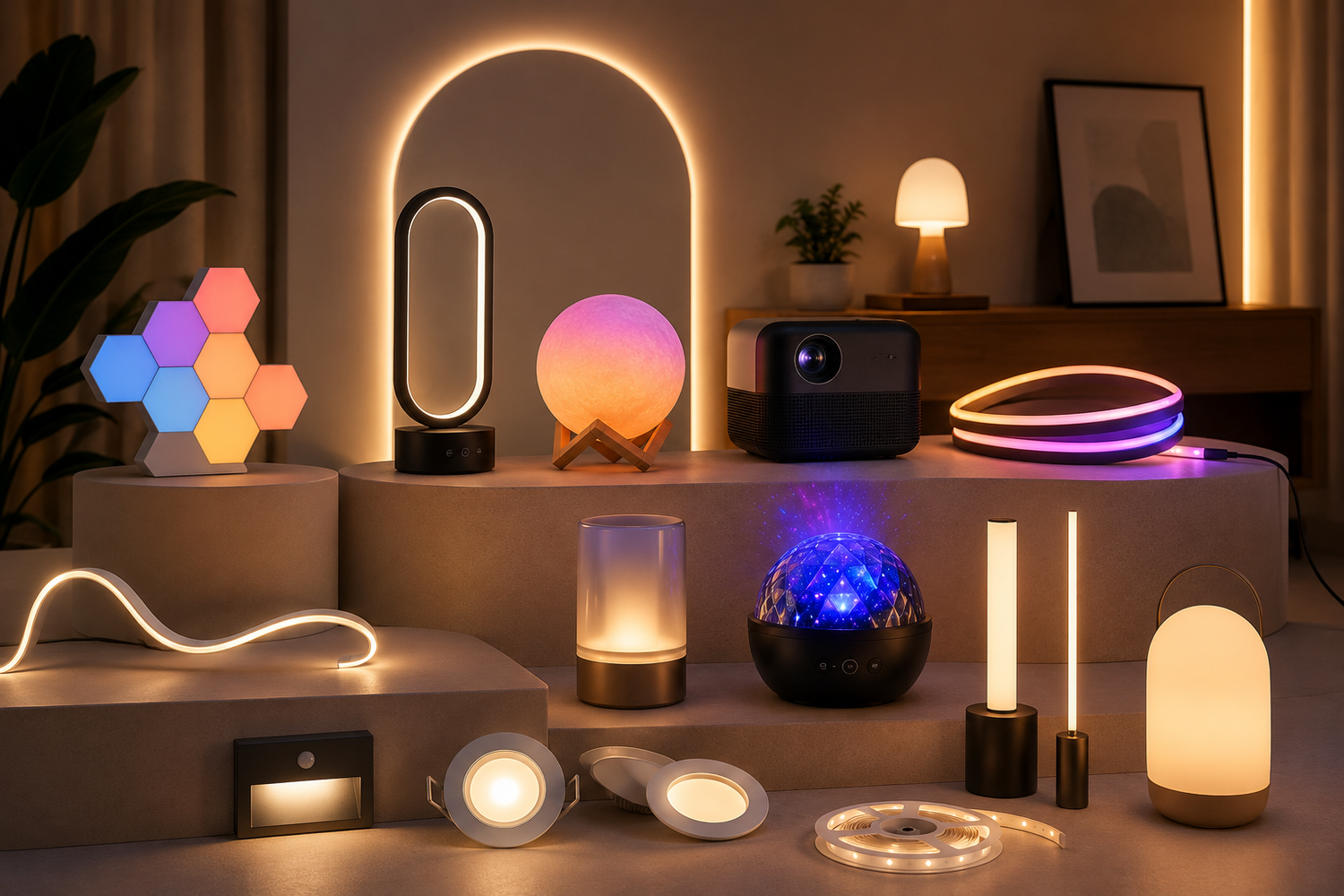 Smart lighting and decor