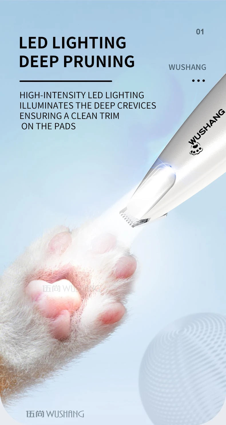 Nexa LED Pet Paw & Face Trimmer