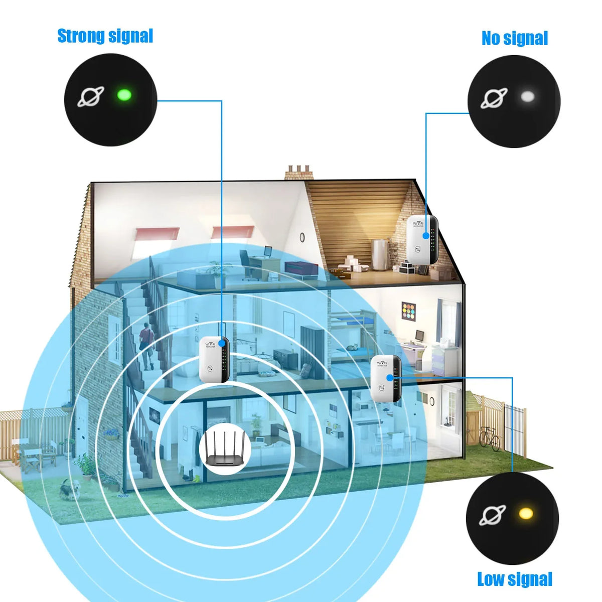 Nexa 300 Mbps Wi-Fi Range Extender
