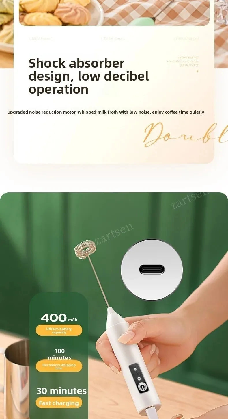 NexaWhisk™ Rechargeable Milk Frother