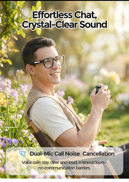 Nexa AI Smart Glasses with Camera & Bluetooth Audio