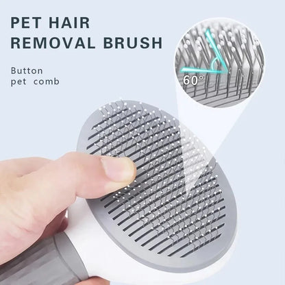 Nexa Self-Cleaning Pet Grooming Brush