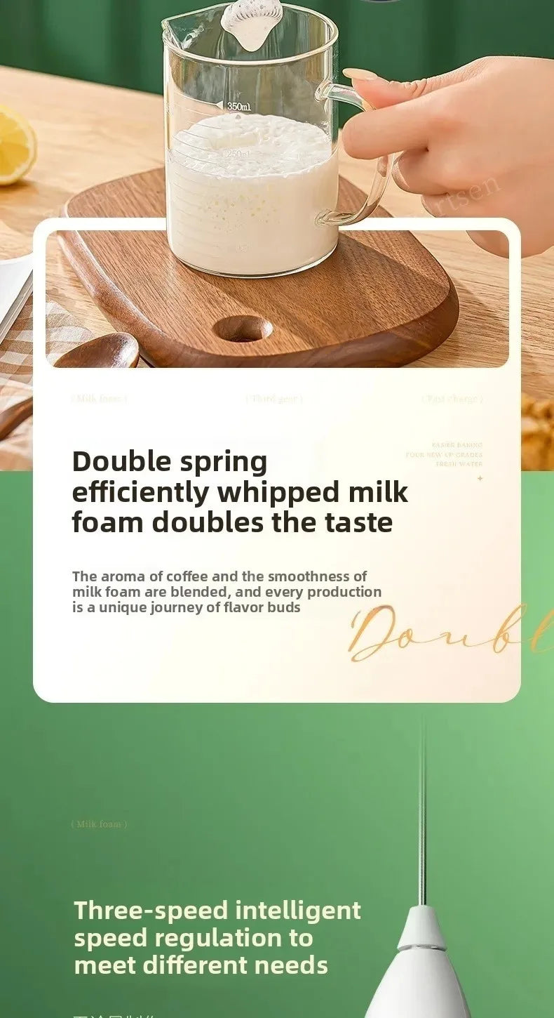 NexaWhisk™ Rechargeable Milk Frother