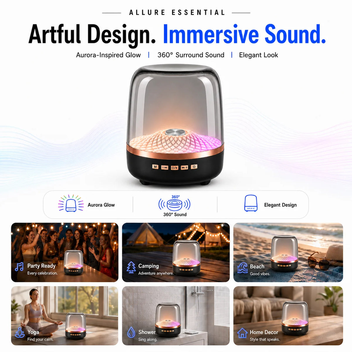 Nexa Portable Bluetooth Soundbar Speaker