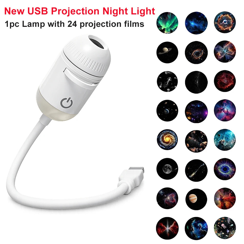 Nexa Saturn Galaxy Projector Night Light