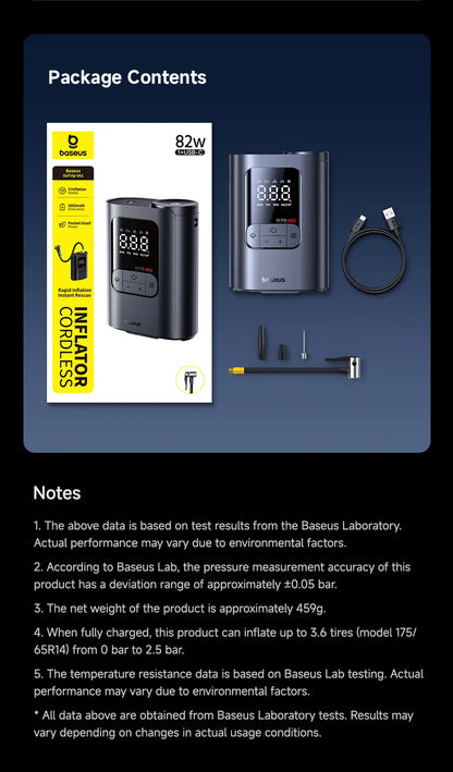 Nexa Portable Digital Tire Inflator