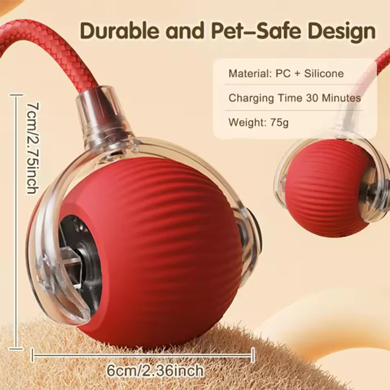 NexaRoll™ Pelota Interactiva Inteligente para Mascotas