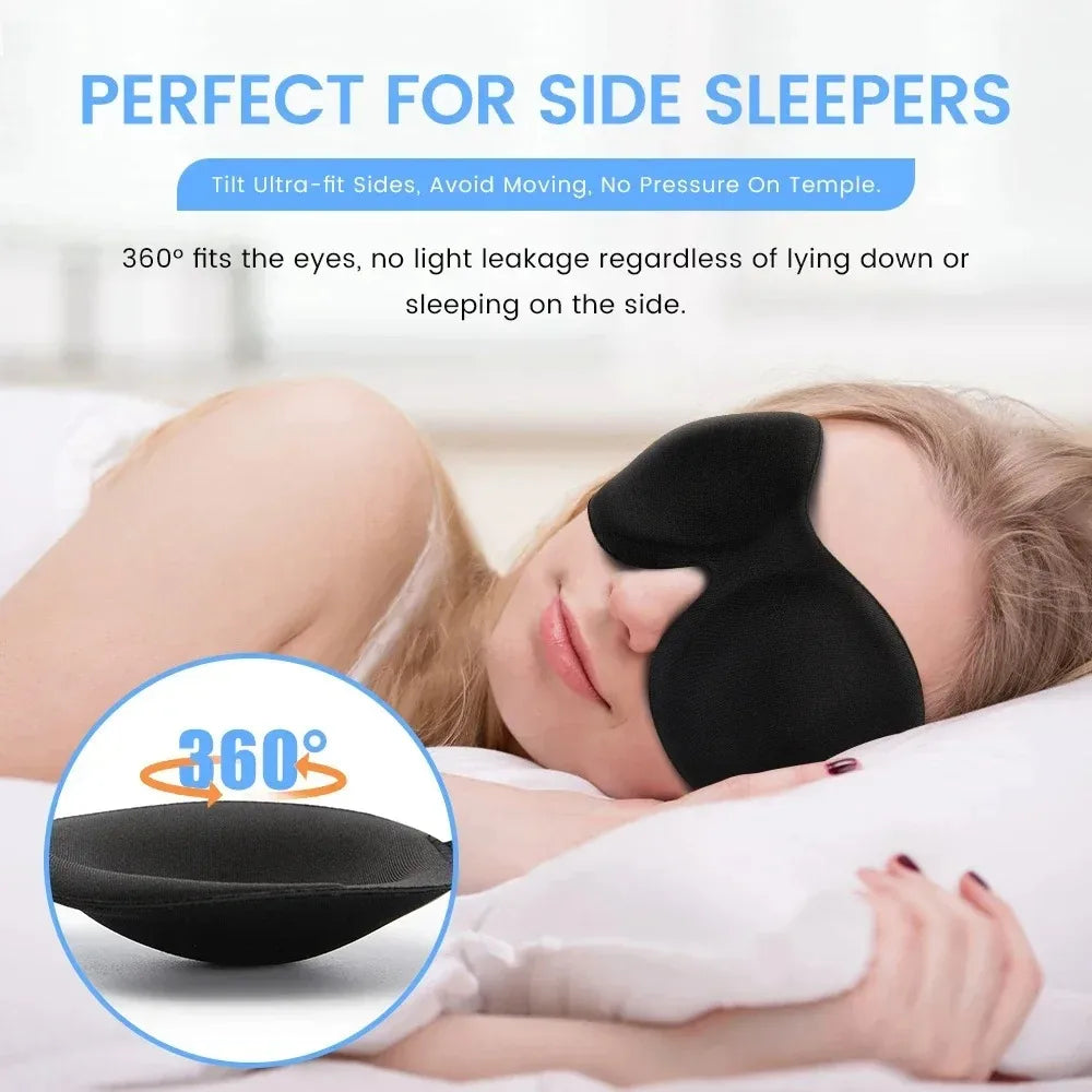 Nexa 3D Contoured Memory Foam Sleep Mask