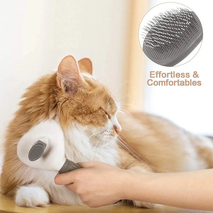 Nexa Self-Cleaning Pet Grooming Brush