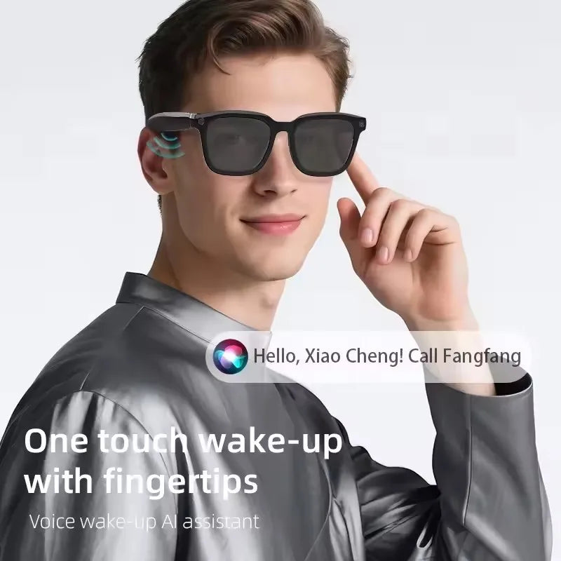 Nexa AI Smart Glasses with Camera & Bluetooth Audio