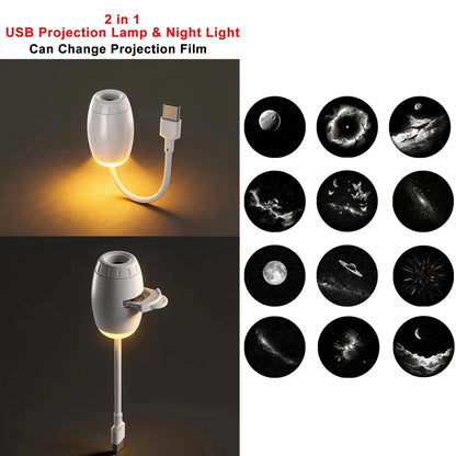 Nexa Saturn Galaxy Projector Night Light