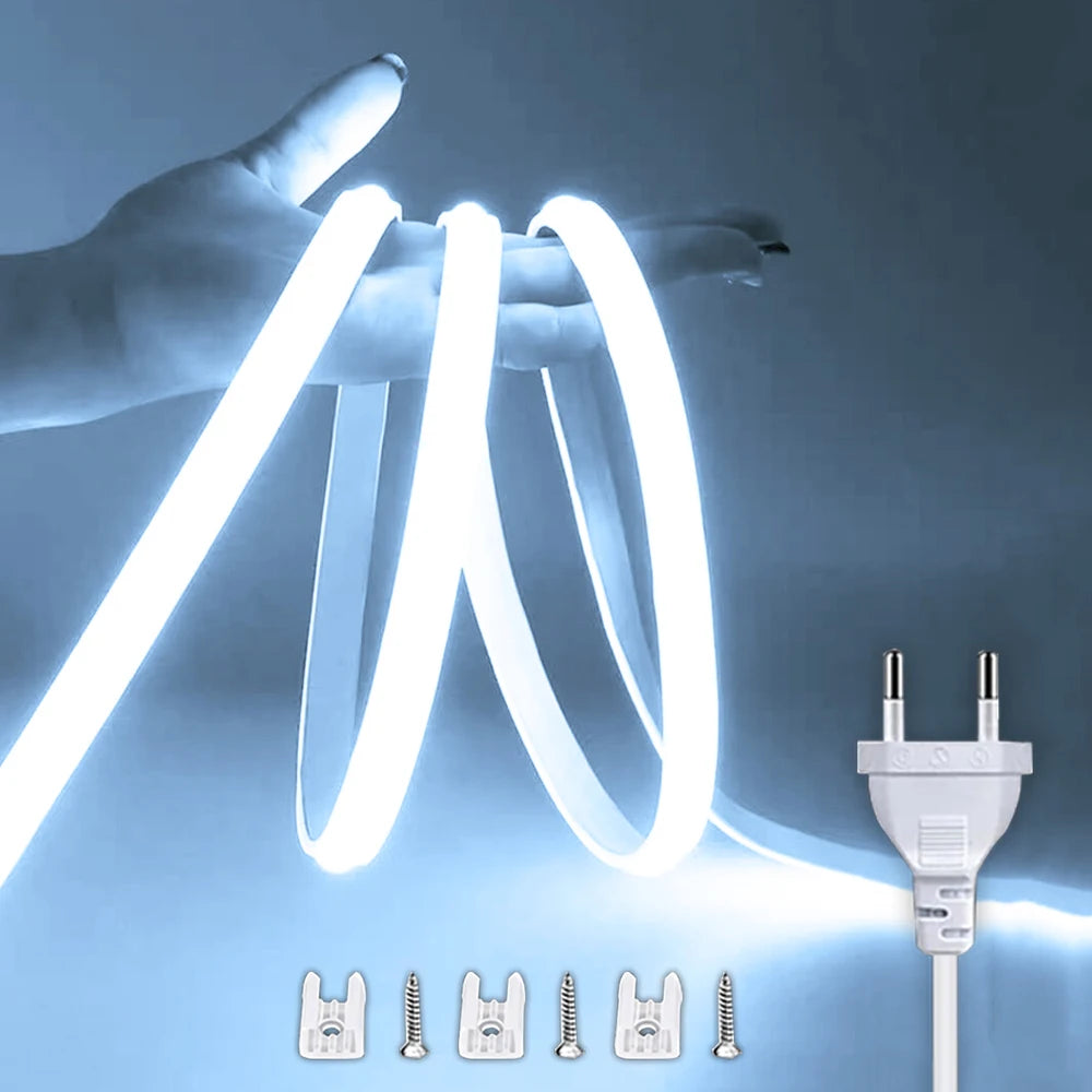 Nexa 220V COB LED Strip Light with Switch