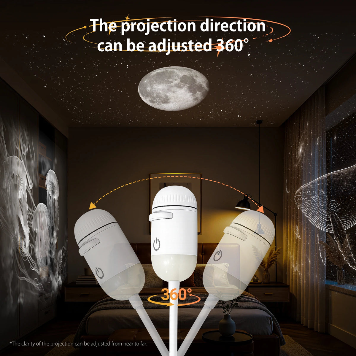 Nexa Saturn Galaxy Projector Night Light