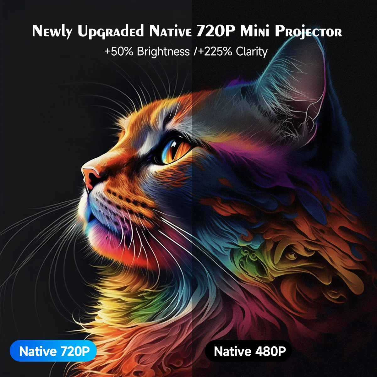 NexaVision™ Smart Mini Projector