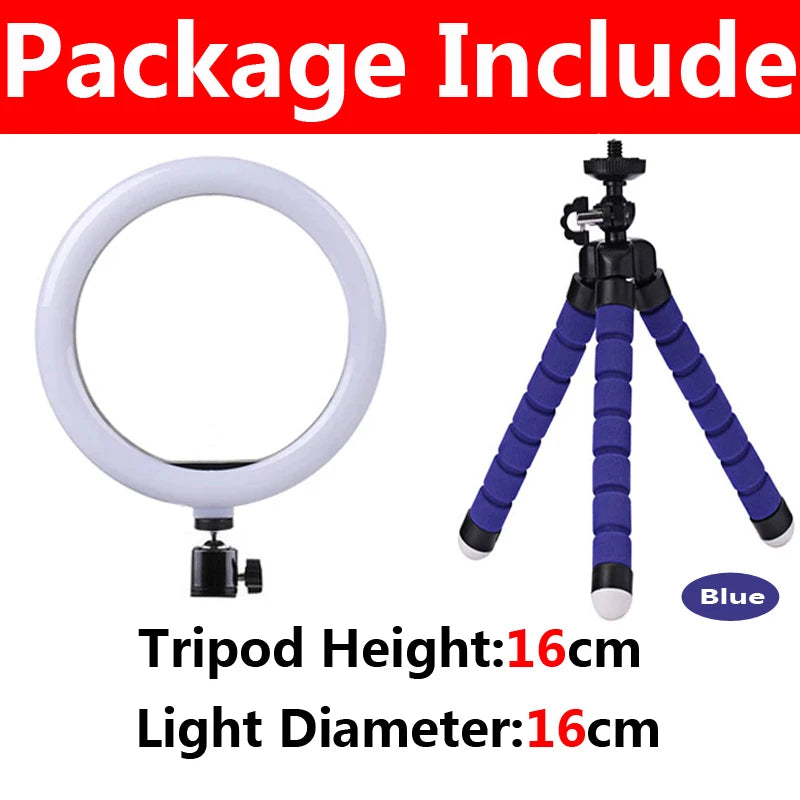 NexaGlow™ Professional LED Ring Light Kit