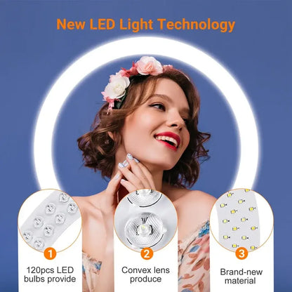 NexaGlow Pro LED Ring Light Kit — product image 6