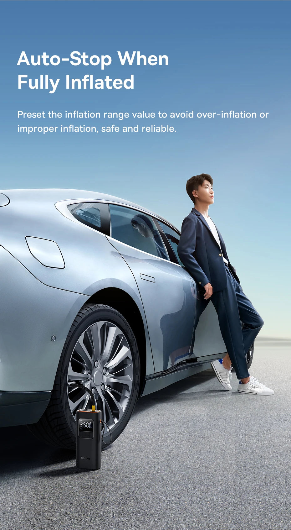 Nexa Portable Digital Tire Inflator