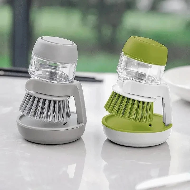 NexaScrub Soap-Dispensing Dish Brush — product image 1