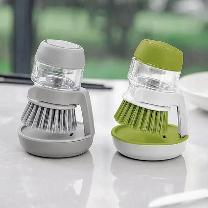 NexaScrub Soap-Dispensing Dish Brush — product image 1