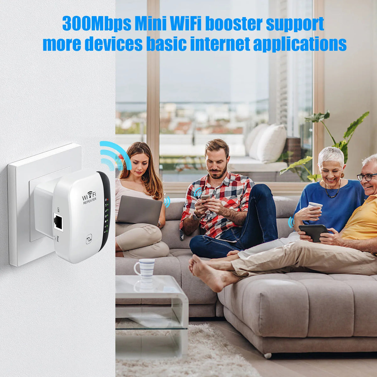 Nexa 300 Mbps Wi-Fi Range Extender