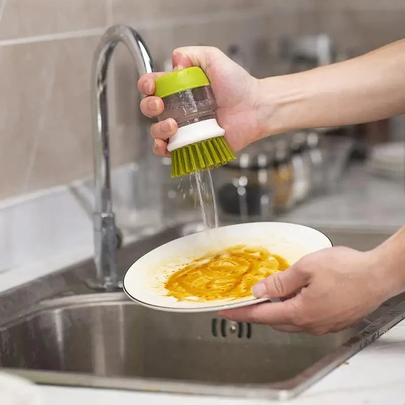 NexaScrub Soap-Dispensing Dish Brush — product image 2