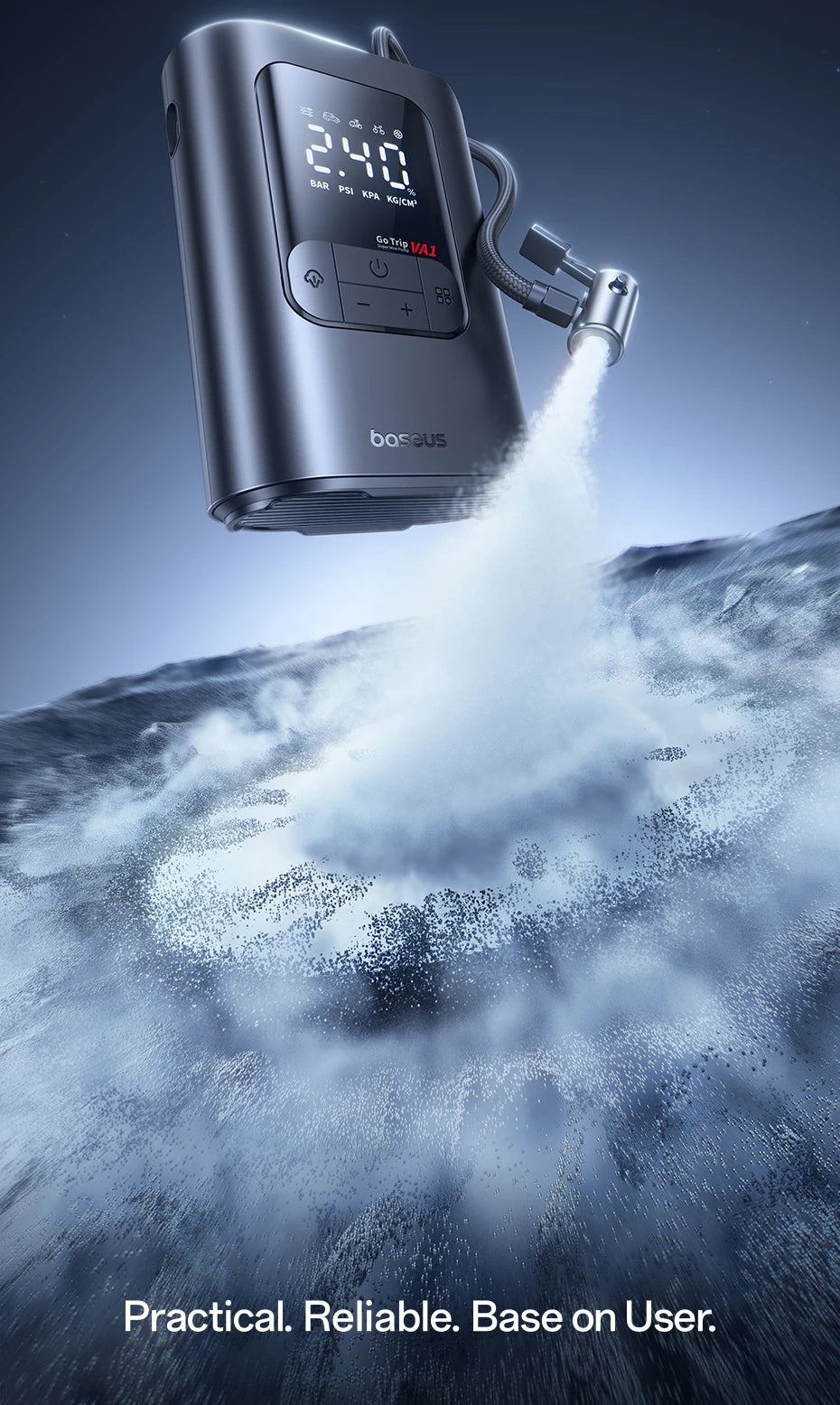 Nexa™ AirGuardian Max | Wireless Smart Tire Inflator