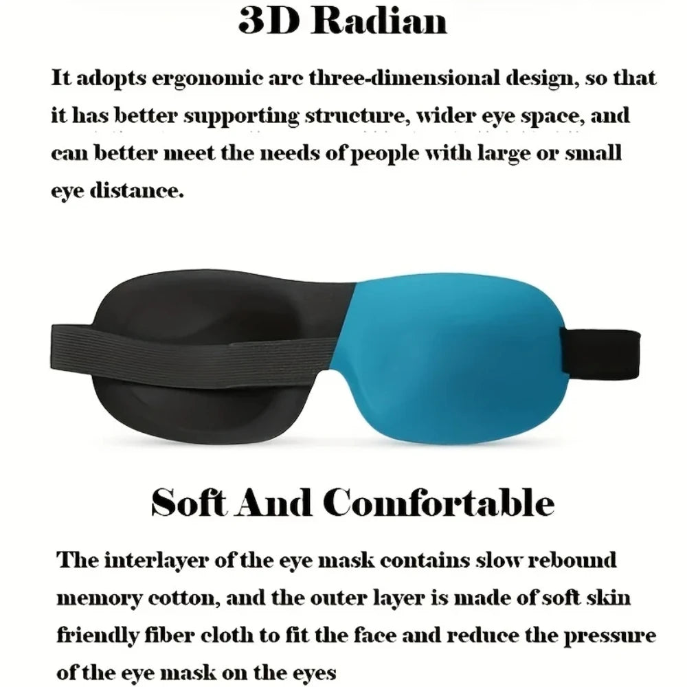 Nexa 3D Contoured Memory Foam Sleep Mask