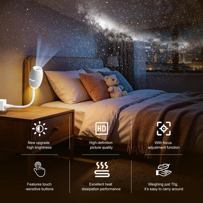 Nexa Saturn Galaxy Projector Night Light