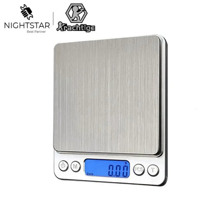3000g X 0,1g Digitale Taschenwaage Elektronische Schmuckwaage 500g X 0,01g Waage / OHNE Einzelhandelsverpackung