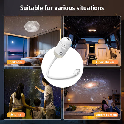 Nexa Saturn Galaxy Projector Night Light