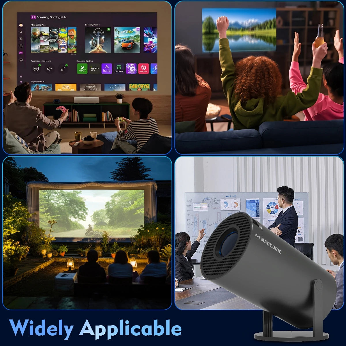NexaVision™ Smart Mini Projector