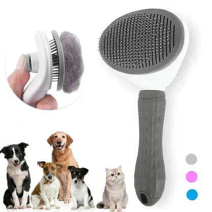 Nexa Self-Cleaning Pet Grooming Brush