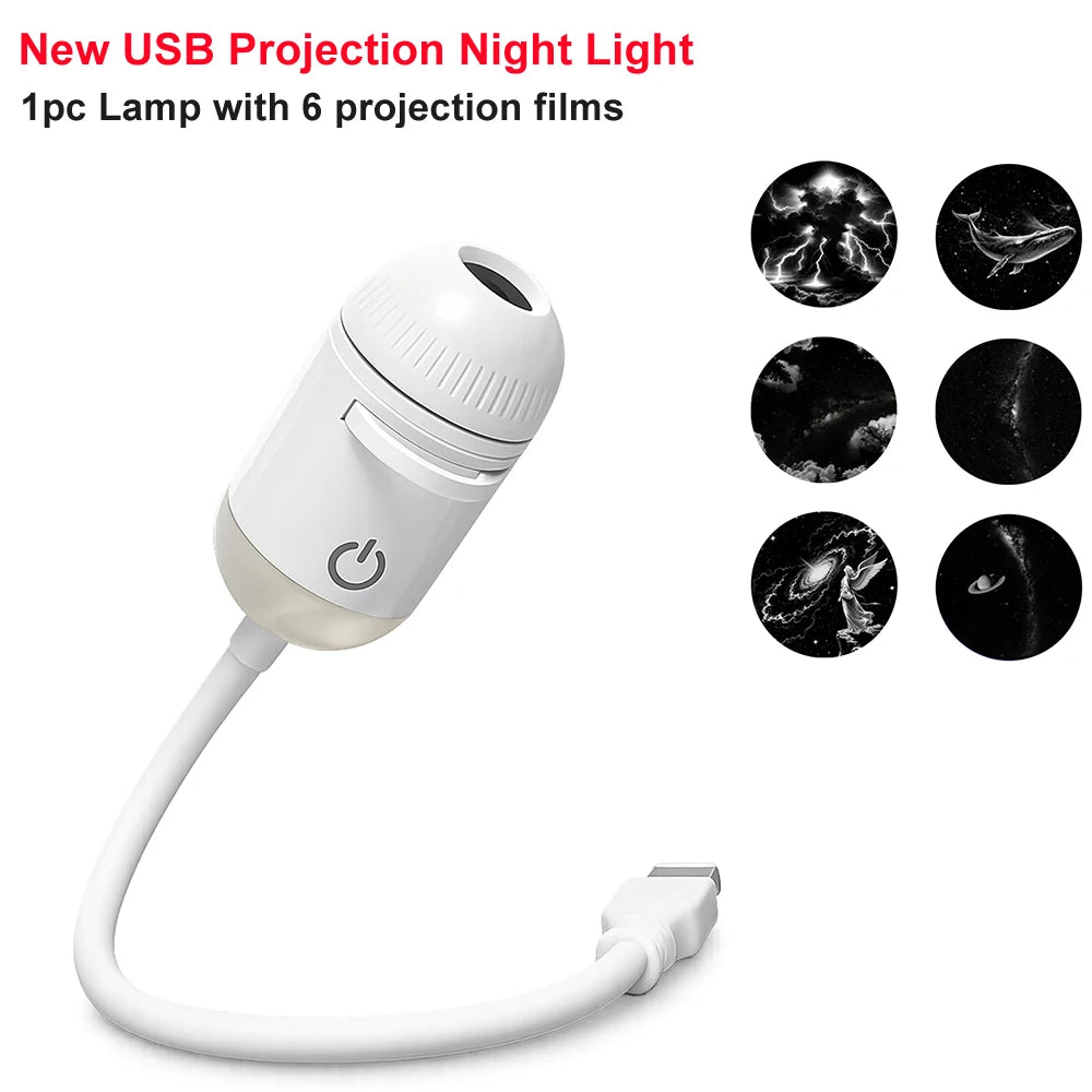 Nexa Saturn Galaxy Projector Night Light
