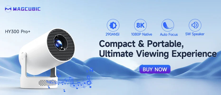 NexaVision™ Smart Mini Projector